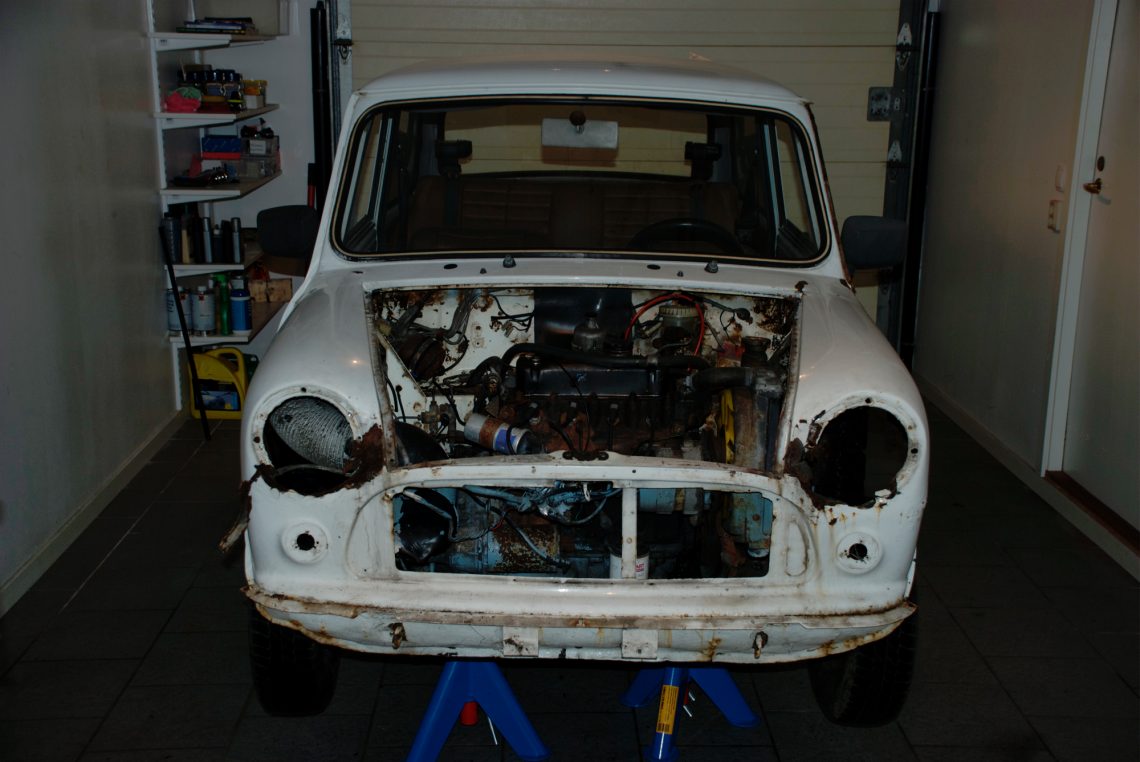 Fronten nerplockad 1140kojafram